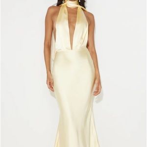 Hello Molly Yellow Maxi Dress